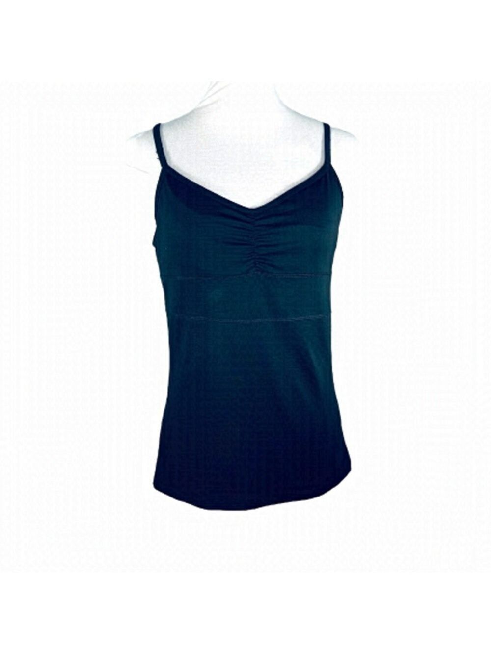 Joe Fresh yoga camisole light support adjustable straps black size m - Picture 3 of 11
